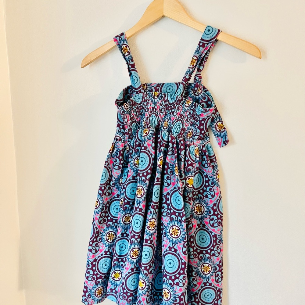 Paint by Numbers Matilda Jane Colorful Corduroy Kids Overall Dress Girls 8 - Picture 5 of 5